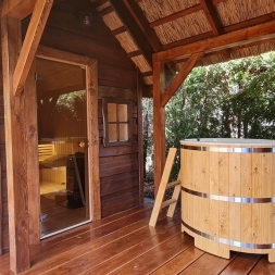 Sauna Infraline w Państwa domku ogrodowym